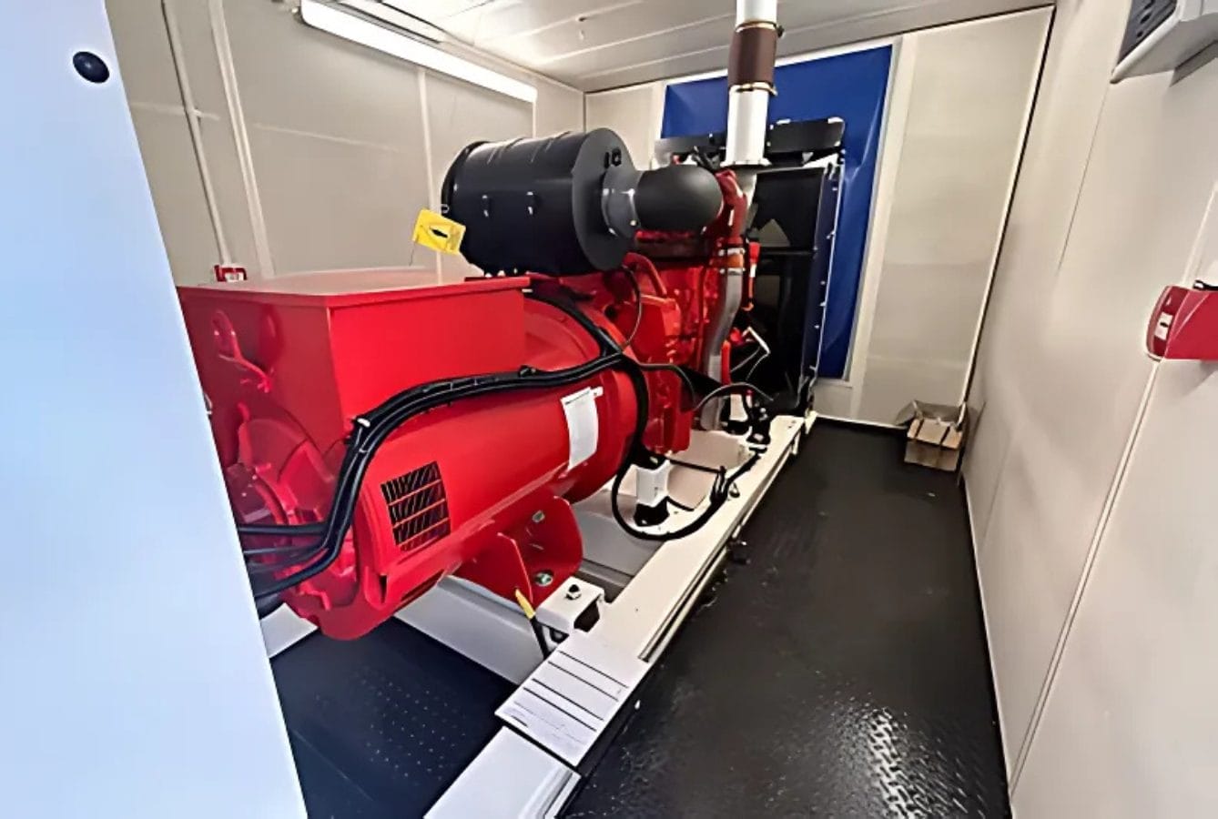 Commercial Generator inside container