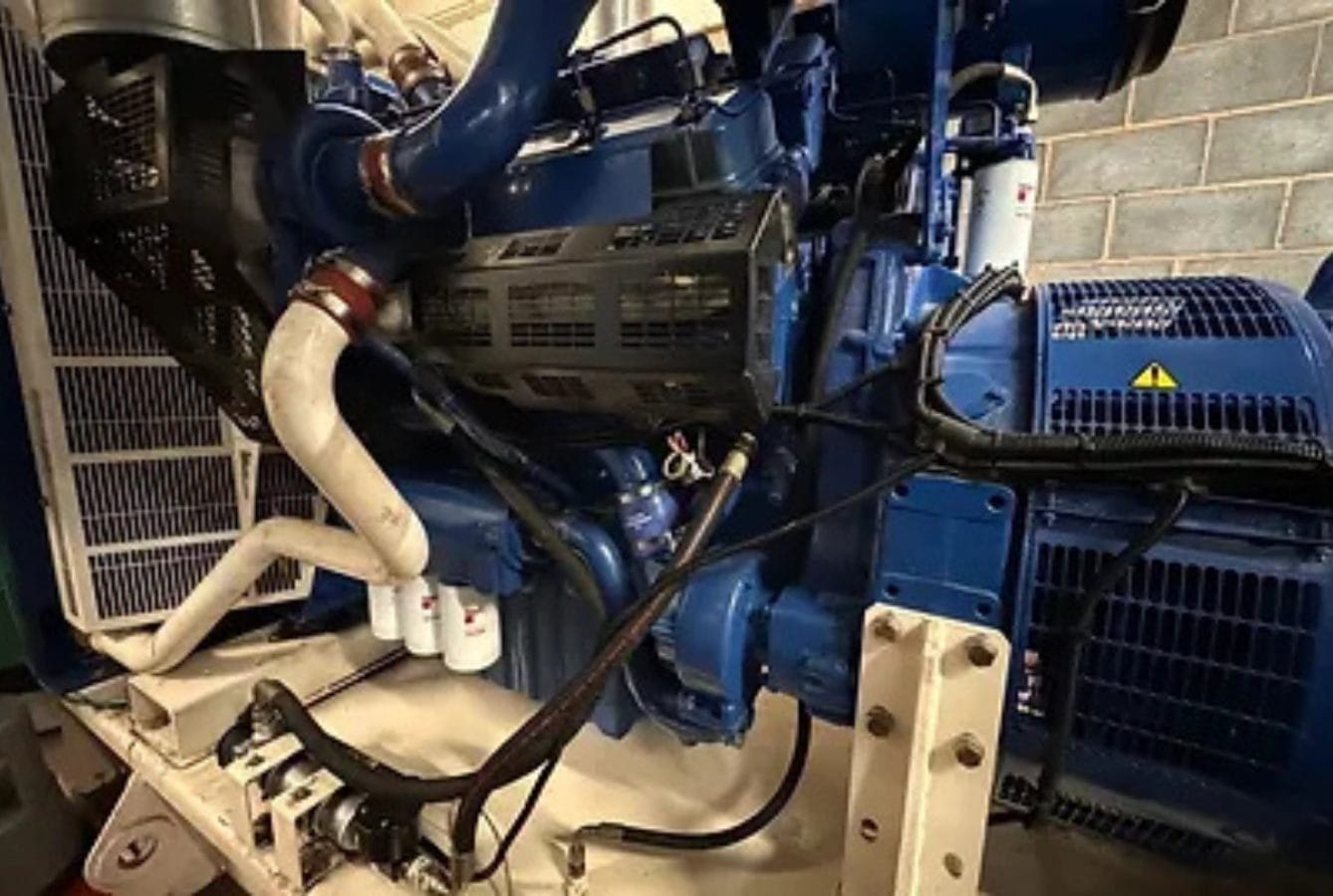 Nuffield Hospital generator