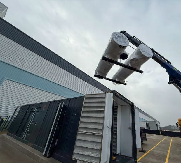 Installation of a Canning GS generator